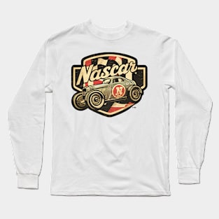 Vintage NASCAR Car Long Sleeve T-Shirt